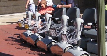 Safety While Driving an ECV, Wheelchair, or Walking Around Disney
