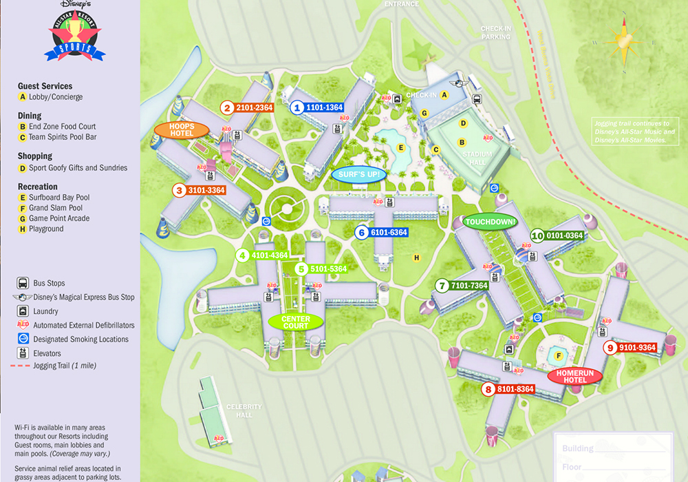 39 HQ Images Disney Movie Resort Map : Review: Disney's Pop Century Resort, Page 3 ...