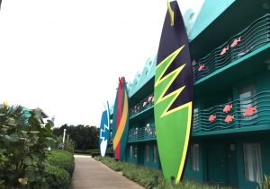 Surfboard All Star Sports resort disney world 