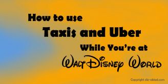 How To Use Taxis, Uber, Lyft, Minnie Vans & Shuttles At Disney World ...