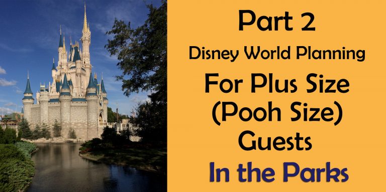 Plus size and big and tall planning at disney world