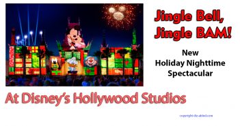 New Nighttime Holiday Spectacular at Hollywood Studios in Disney World