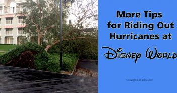 More Tips for Riding Out a Hurricane at Disney World More tips for riding out hurricanes at Disney World