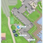 Dog walking map for Disney's Yacht Club Resort