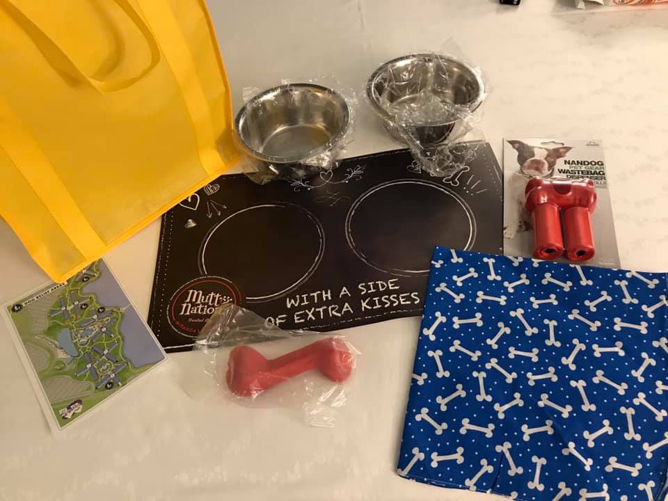 Dogs Welcome Kit at Disney World Resort
