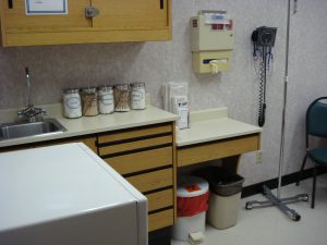 First Aid Area Treatment Room