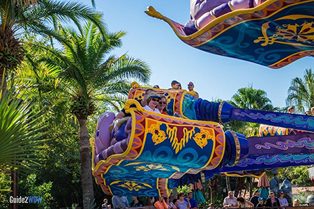 The Magic Carpets of Aladdin - Adventureland in Magic Kingdom - Walt ...