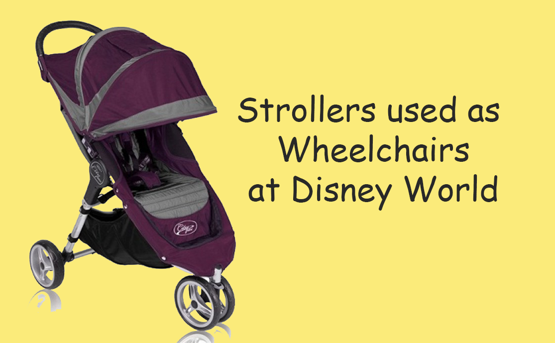 no strollers at disney world