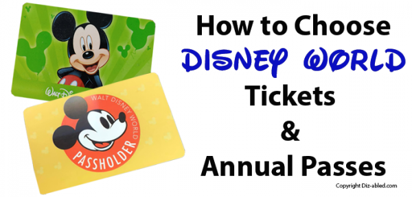 Disney World Park Tickets - All You Need to Know - Walt Disney World ...