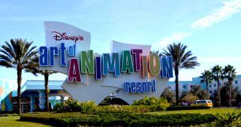 Disney’s Art of Animation Resort – In Depth Disney's Art of Animation Front Entrance Sign