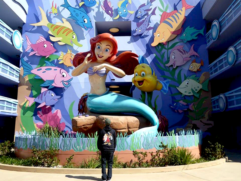 The Little Mermaid at Disney's Art of Animation Resort