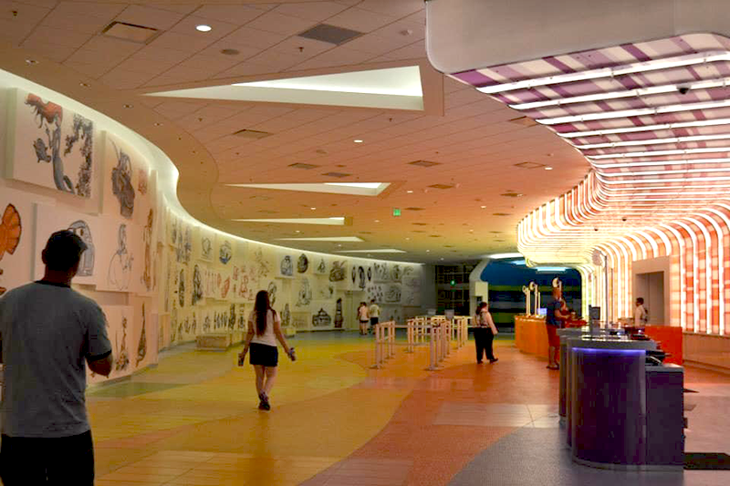 walt disney world animation desk