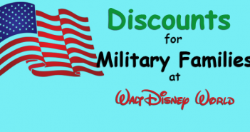 Discounts for Military Families at Walt Disney World Military Discounts at Disney World