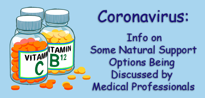 Coronavirus natural options being discussed by medical professionals