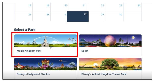 Tips and Tricks for Using WDW's Park Pass Reservation System