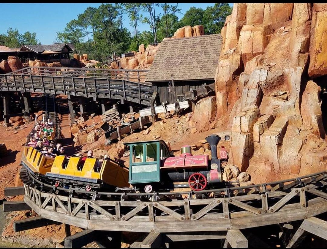 Big Thunder Mountain Railroad Magic Kingdom Disney World