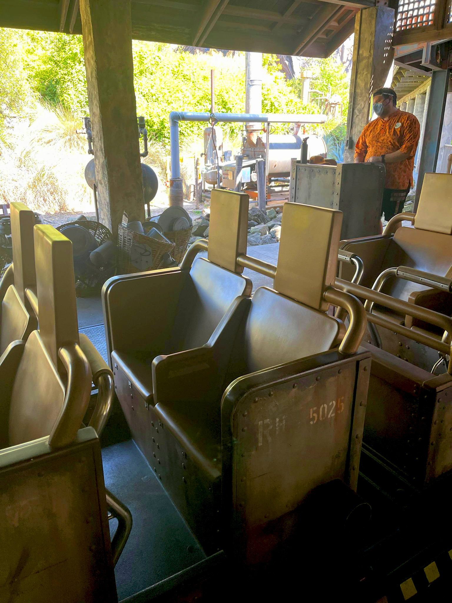 Expedition Everest ride cars
