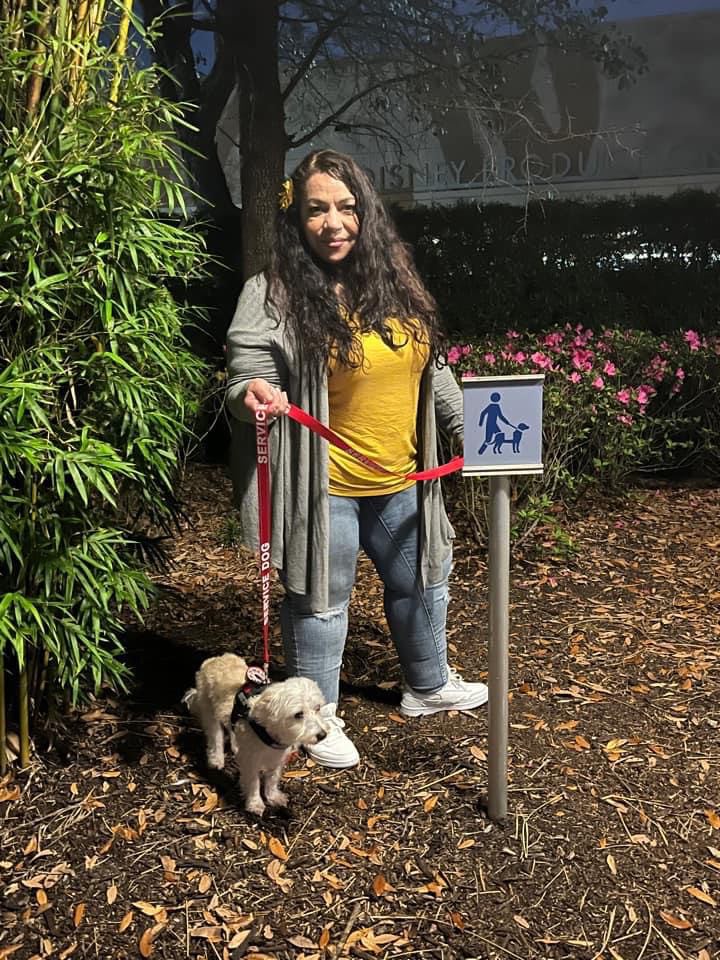 Dog relief areas in Disney World Parks