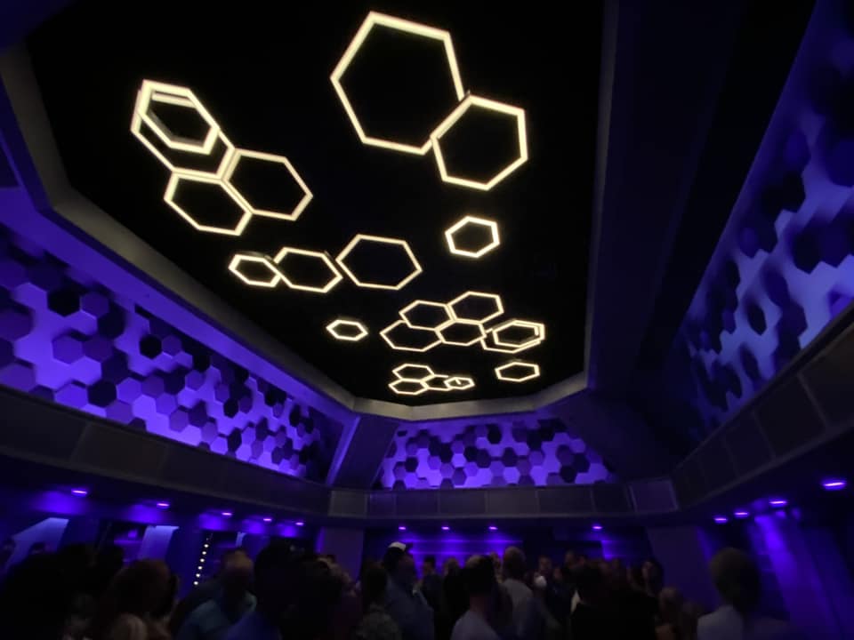 Guardians of the Galaxy Pre-show room