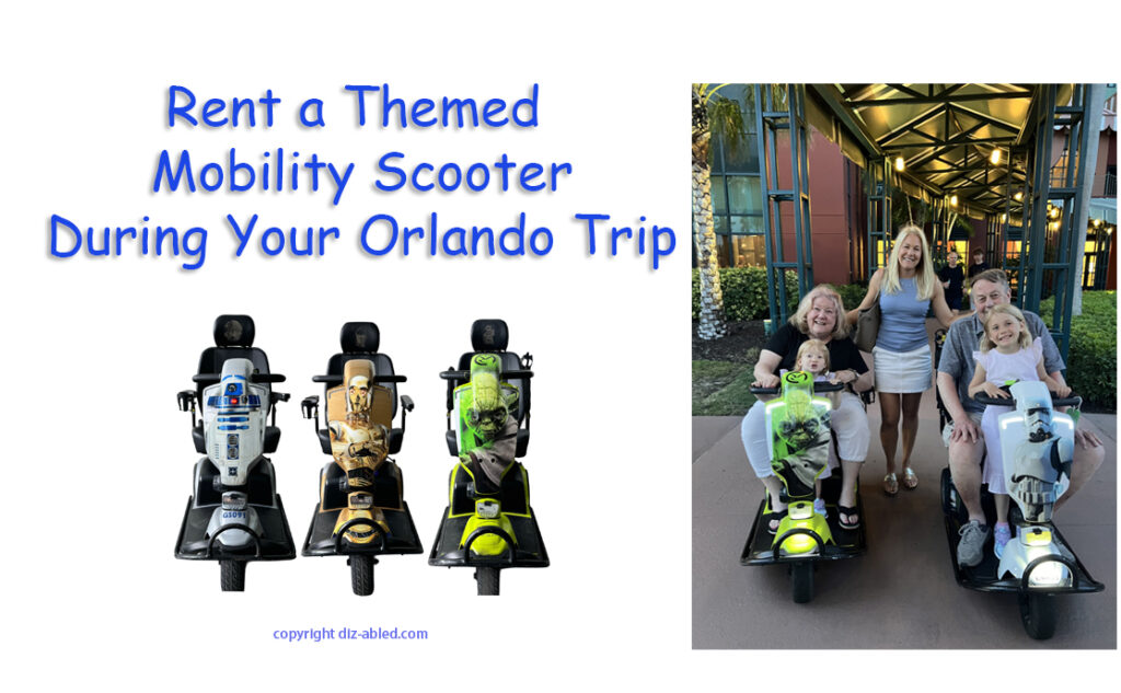 rent a themed scooter for Orlando and Disney World